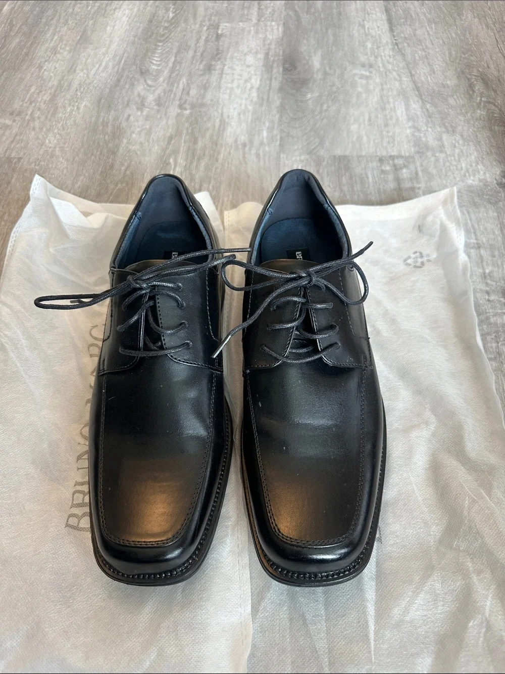 Bruno Marc Men's Square Toe Classic Business Dress Shoes